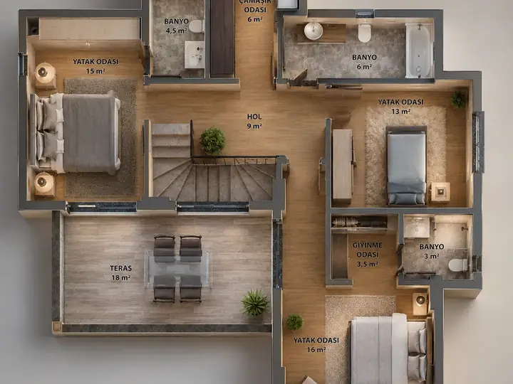 3D Projeler & Modelleme — Muğla Genel görsel 24