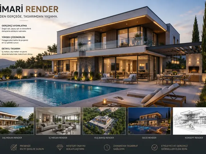 3D Projeler & Modelleme — Muğla Genel görsel 33