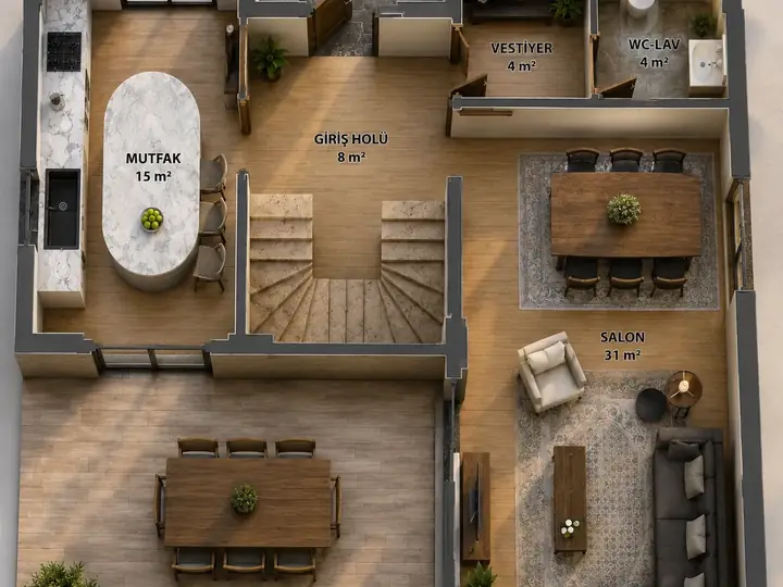 3D Projeler & Modelleme — Muğla Genel görsel 6